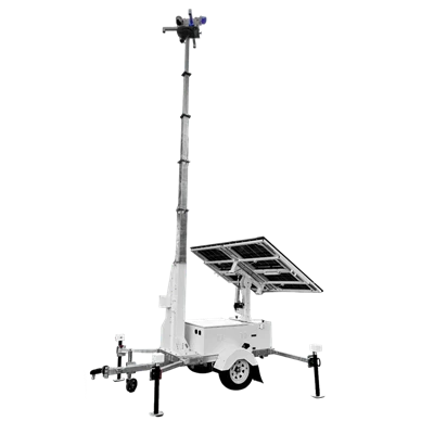 Solar CCTV Trailer